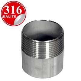 PASLANMAZ ÇELİK 316 KALİTE TEK NİPELLER