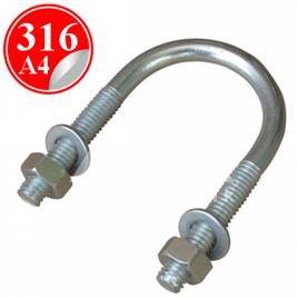 PASLANMAZ ÇELİK 316 KALİTE U BOLT