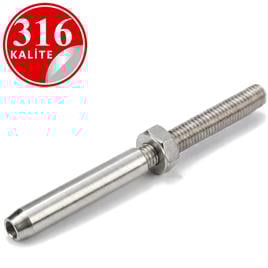 PASLANMAZ ÇELİK 316 KALİTE VİDALI TERMİNAL