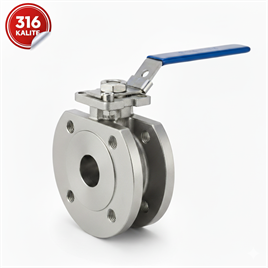 PASLANMAZ ÇELİK 316 KALİTE WAFER KÜRESEL VANA