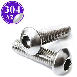 PASLANMAZ ÇELİK BOMBE BAŞLI İMBUS CİVATA