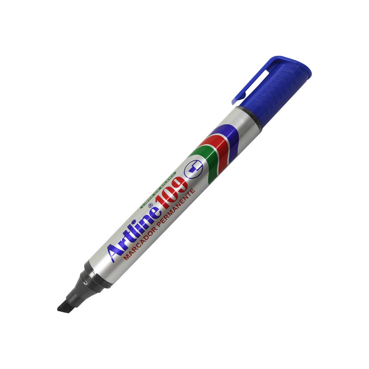 Artline Permanent Markör Kesik Uç:2,0-5,0 MM Mavi 109