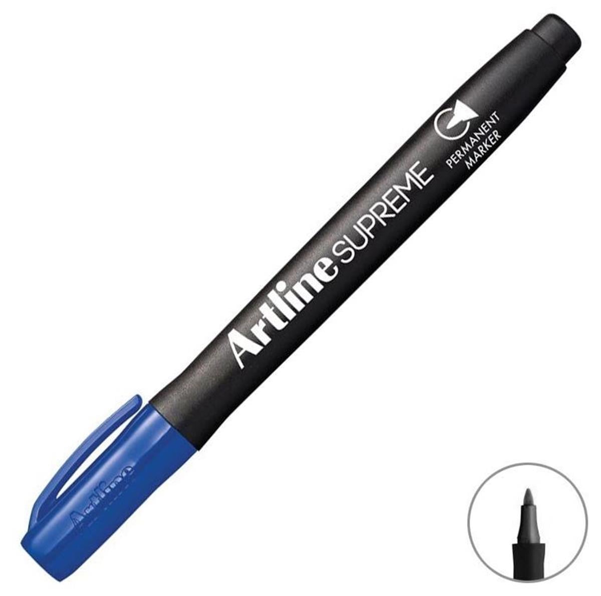 Artline Supreme Permanent Marker 1 mm Mavi EPF-700