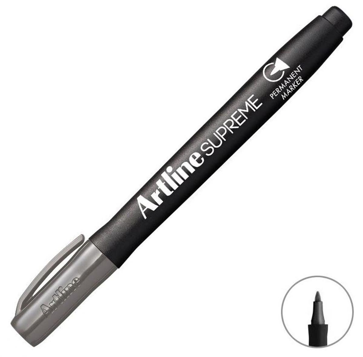 Artline Supreme Permanent Marker 1 mm Gri EPF-700