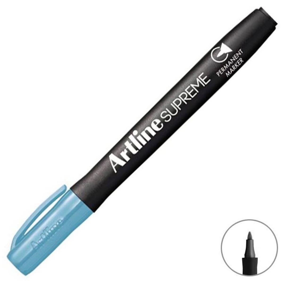 Artline Supreme Permanent Marker 1 mm Açık Mavi EPF-700