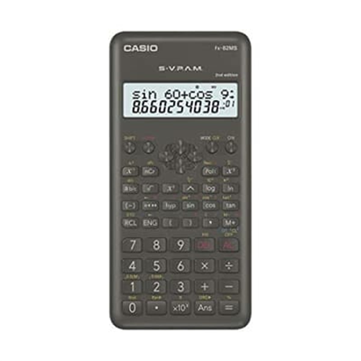 Casio Hesap Makinası Bilimsel 2 Satır Ekran 240 Fonksiyon FX-82MS