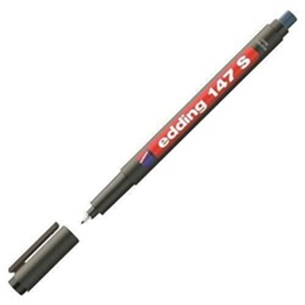 Edding Asetat Kalemi Permanent S Seri 0.3 MM Siyah 147 S