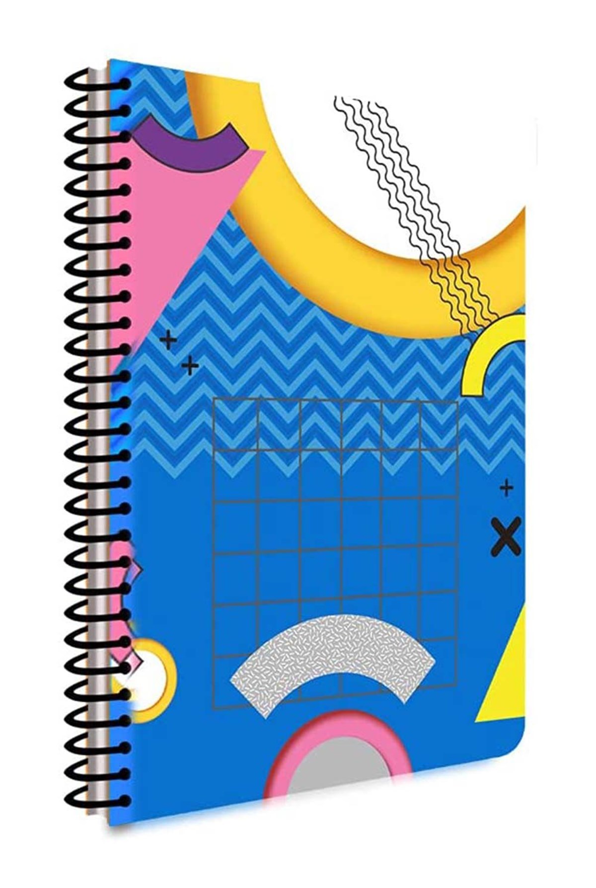 Faber Castell A4 120yp Çizgili PP Kapak Pattern Spiralli Defter