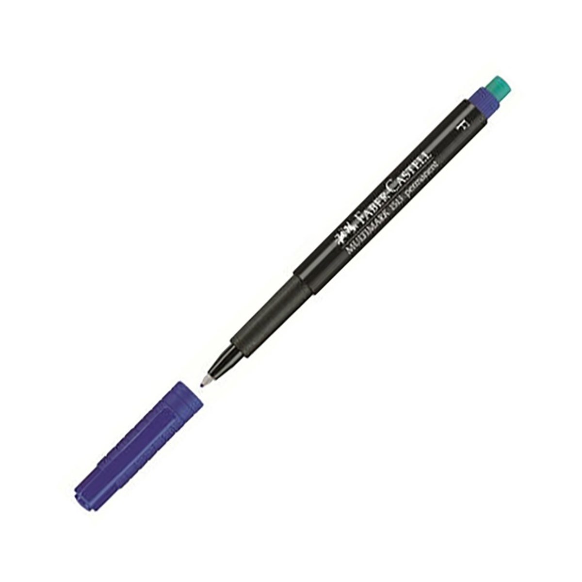 Faber-Castell Asetat Kalemi Permanent F Seri Mavi 151351
