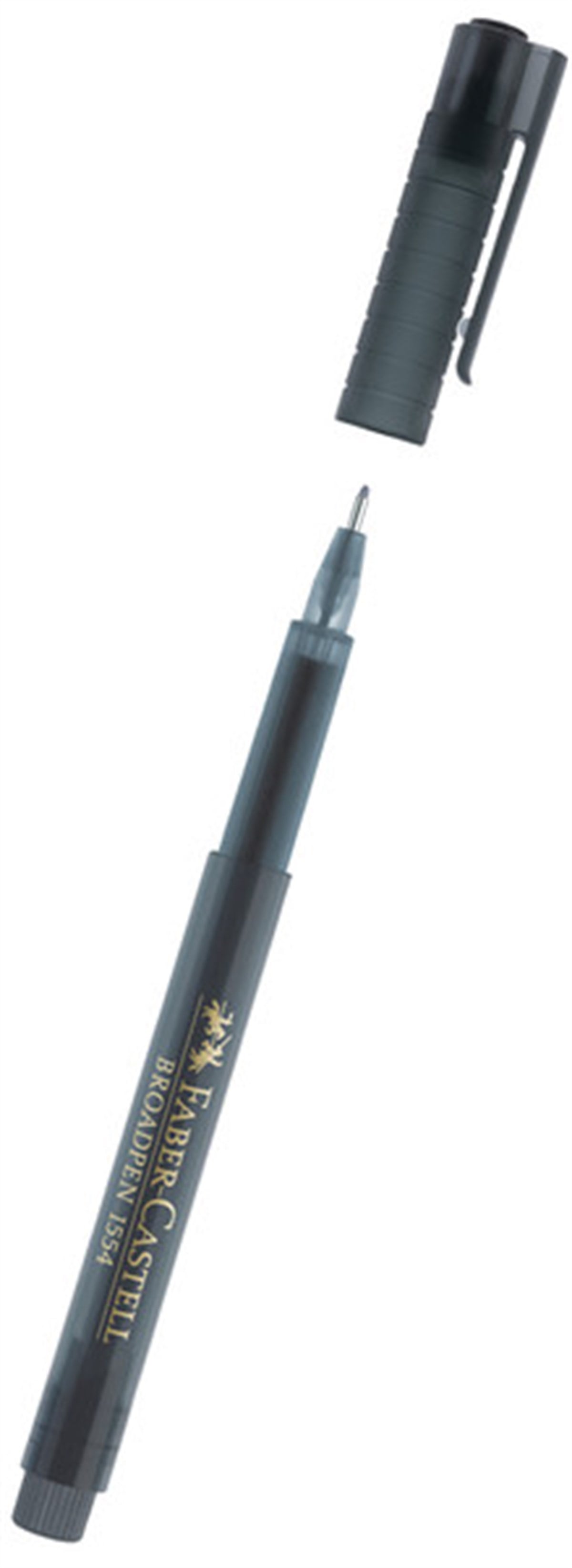 Faber-Castell Broadpen 0.8 MM Gri 15 54 35