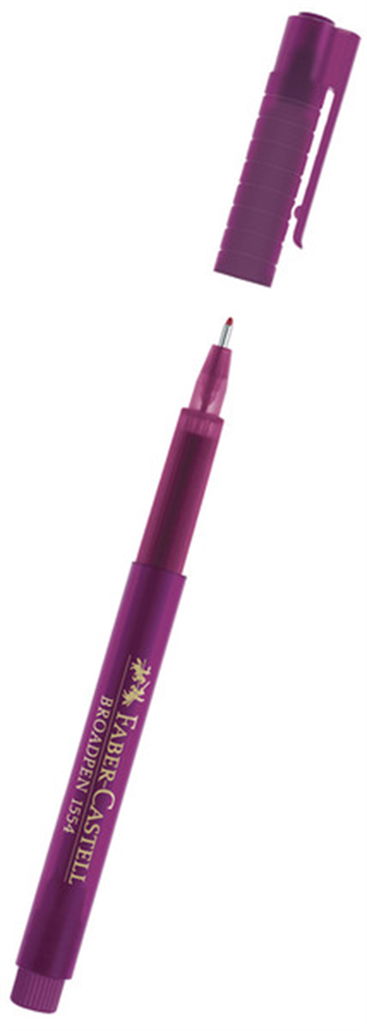 Faber-Castell Broadpen 0.8 MM Magenta 15 54 37