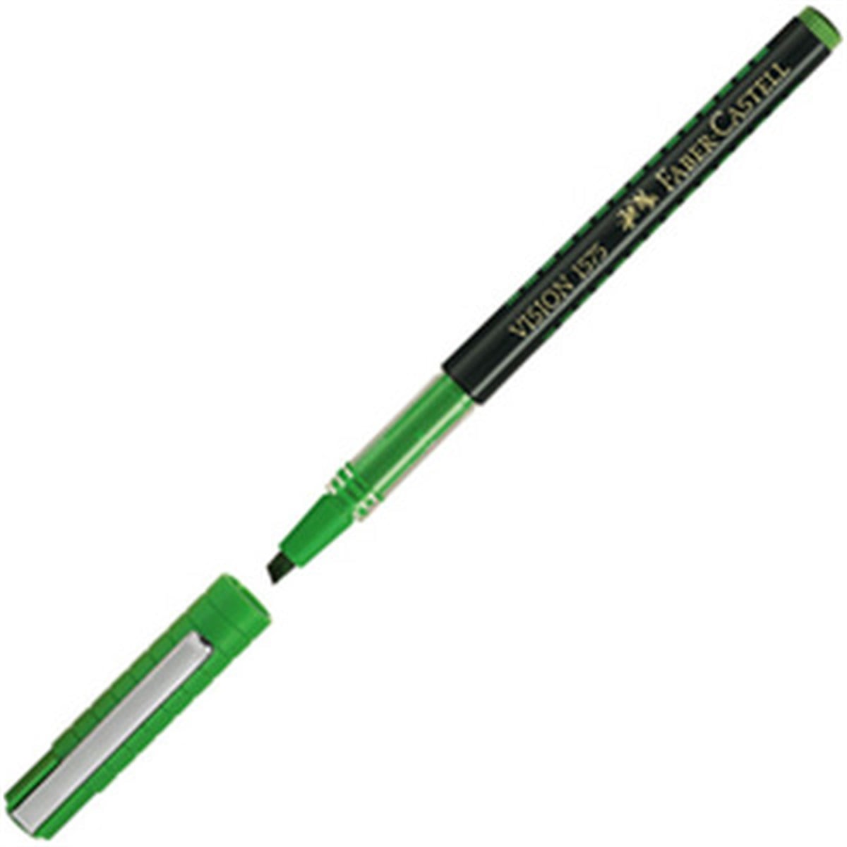 Faber-Castell Fosforlu Kalem Vision Yeşil Kalem Tipi 15 75 63