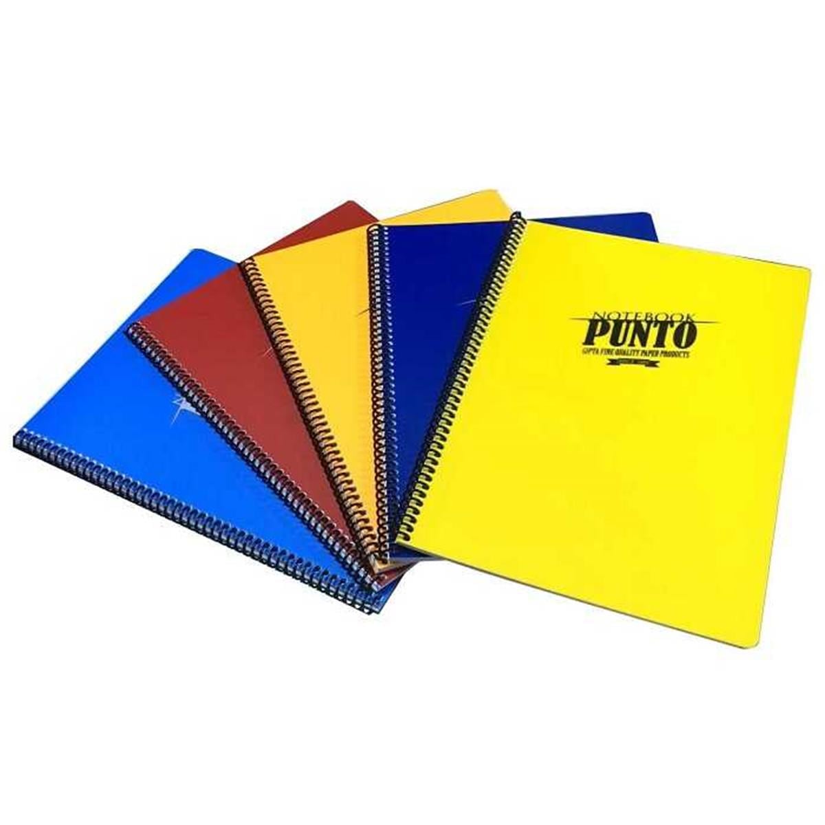 Gıpta Punto Spiralli PP Kapak Defter A5 60 Yaprak Kareli
