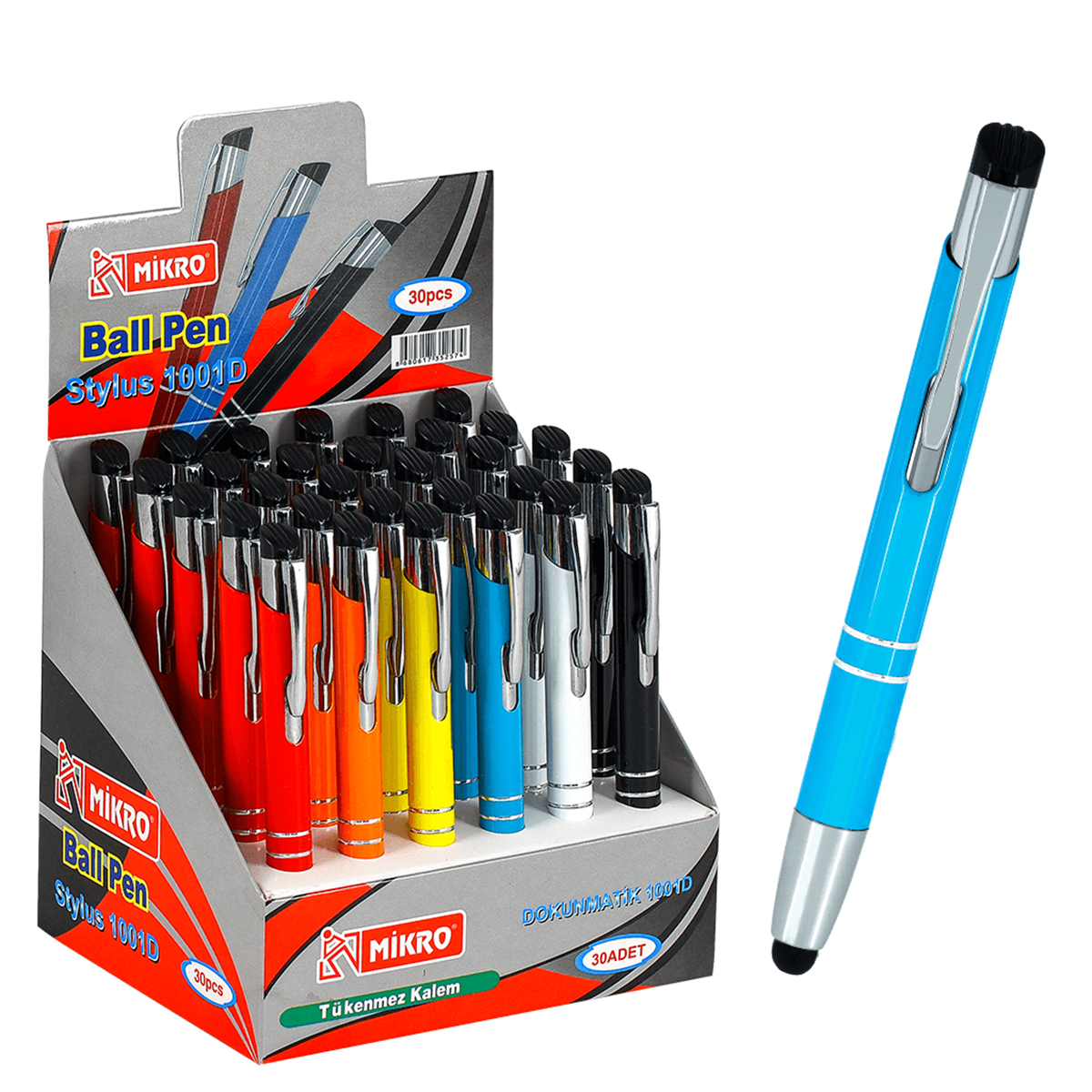 Mikro 1001D Ball Point Metal Tükenmez Kalem