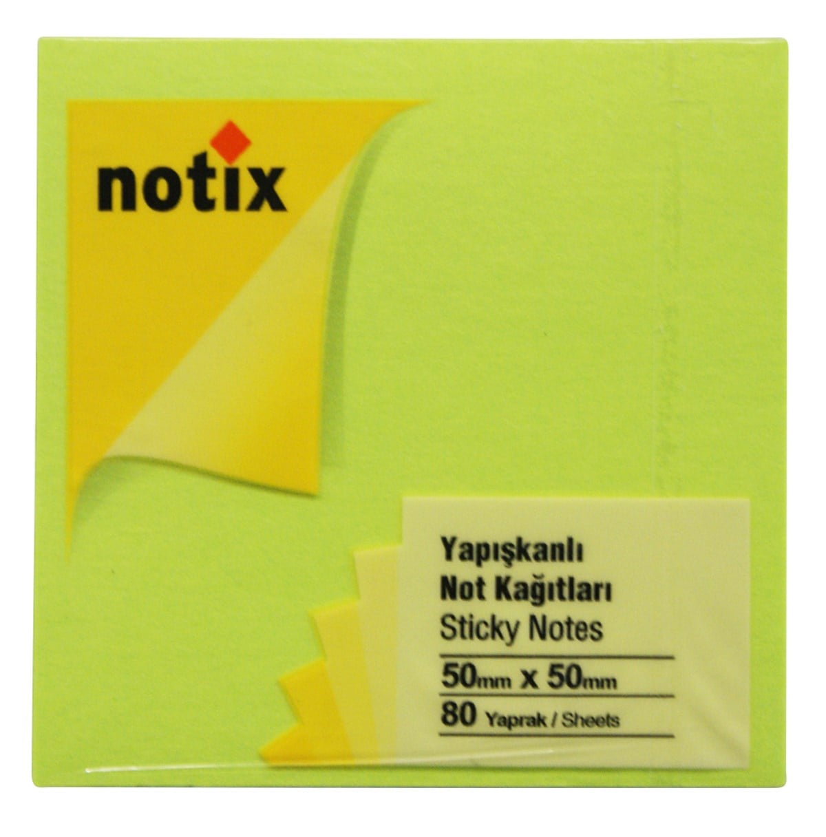 Notix NEON YEŞİL 80 YP 50X50 5050