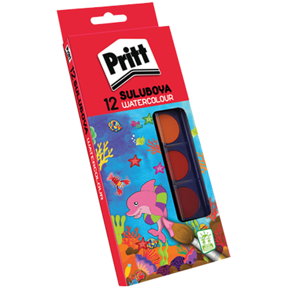 Pritt Sulu Boya Büyük Boy 12 Renk 1047948