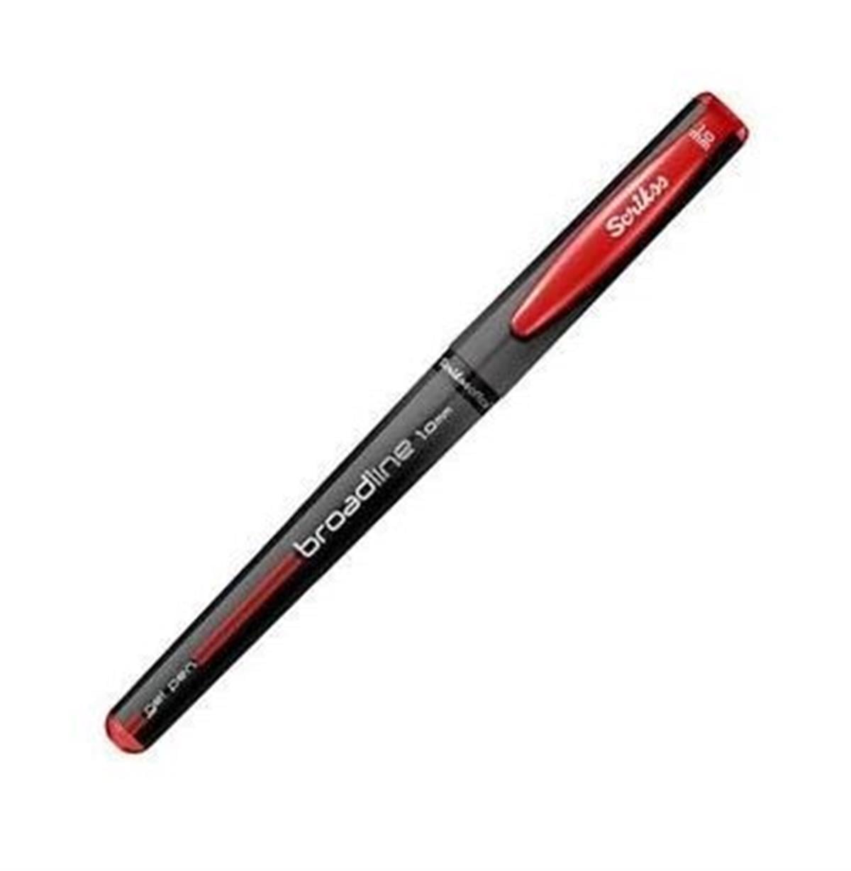 Scrikss Broadline 1.0 mm Kırmızı Jel Kalem