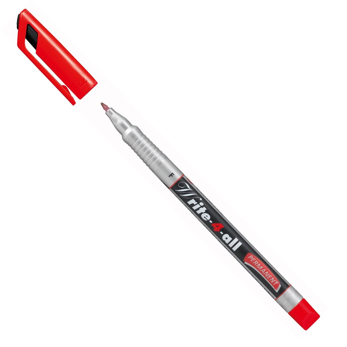 STABİLO F WRITE-4-ALL ASETAT KALEMİ Kırmızı