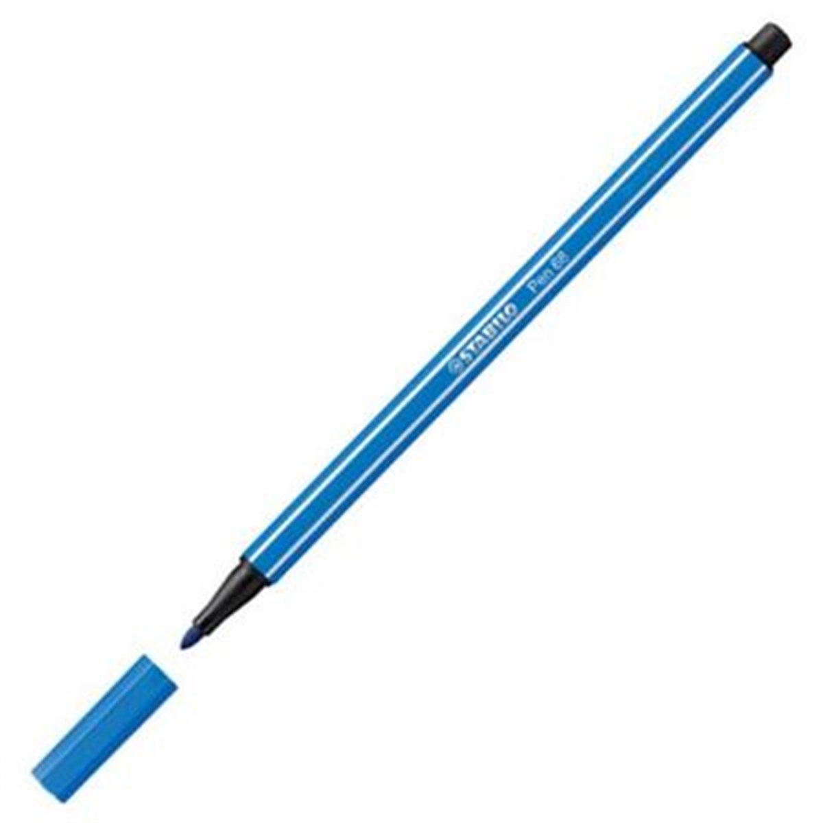 Stabilo Keçe Uçlu Boya Kalemi 1 MM Mavi 68/41
