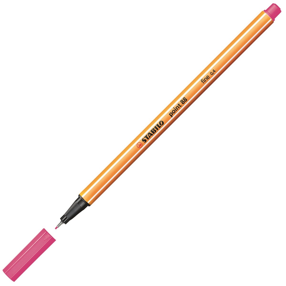 Stabilo Keçe Uçlu İnce Kalem 88 Point 0.4 MM Fosforlu Pembe 88/056