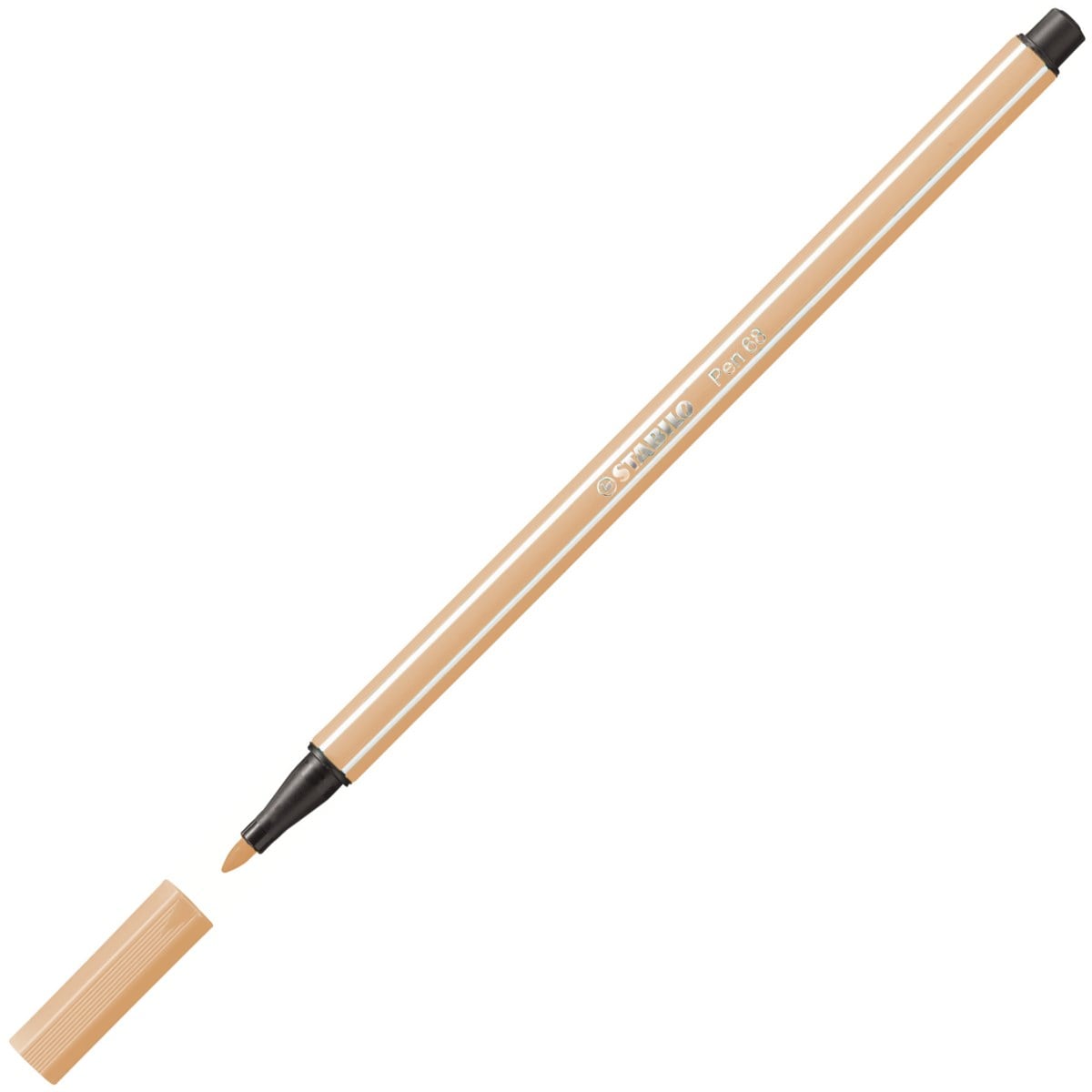 Stabilo Pen 68 Keçe Uçlu Kalem 1MM Açık Kahverengi 68/88