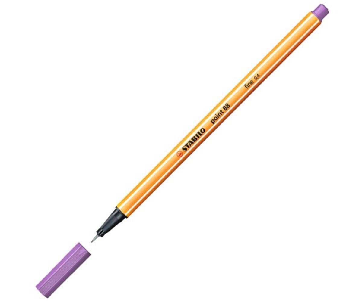 Stabilo Pen 88 Keçe Uçlu İnce Kalem 88 Point 0.4 MM Açık Lila 88/59