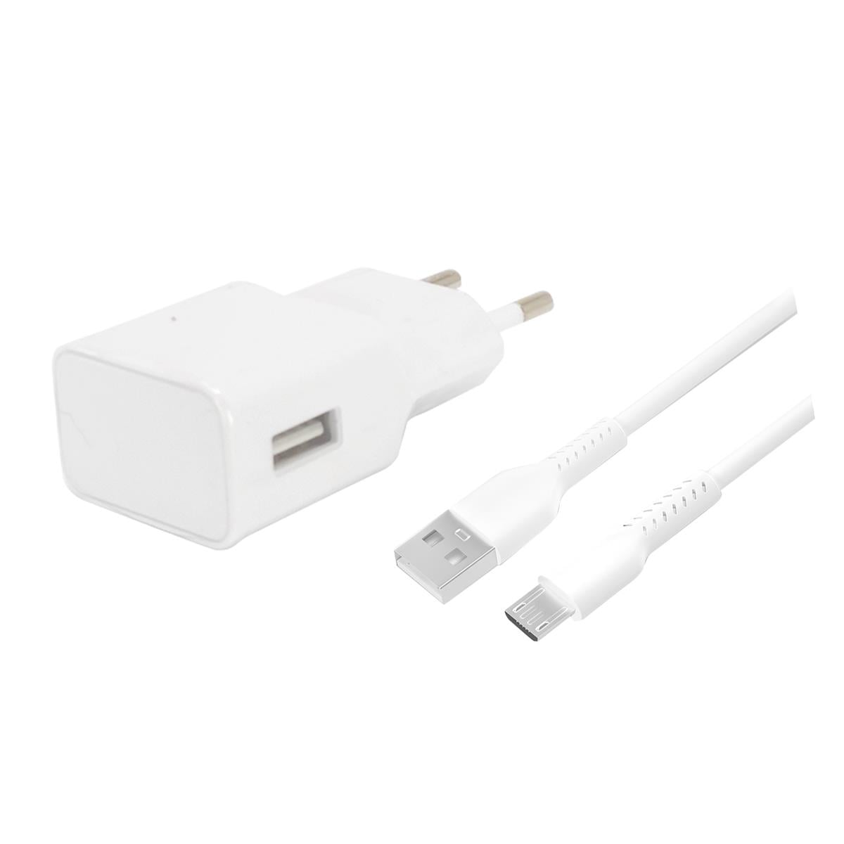 Teknonet TN-CHC01 1 Çıkışlı 2100 mAh Micro Kablo + Şarj Aleti (Kablo Dahil)