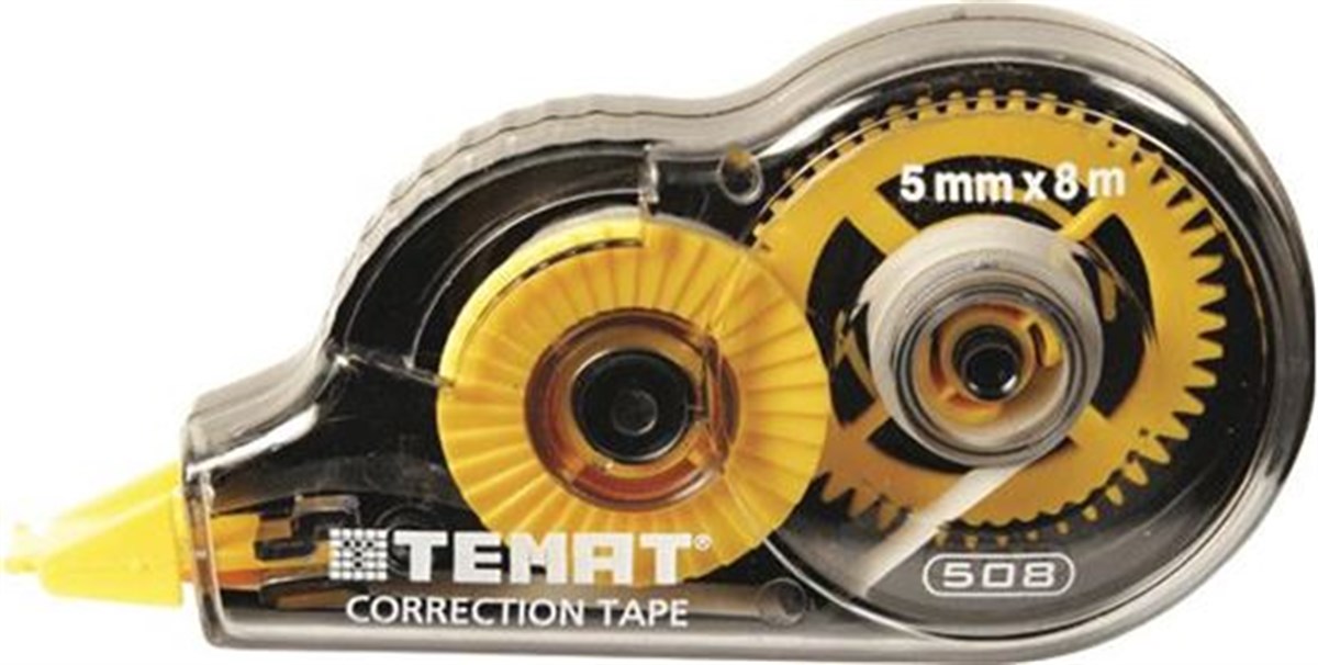 TEMAT 202740 508 ŞERİT SİLİCİ 5 mm X 8 m
