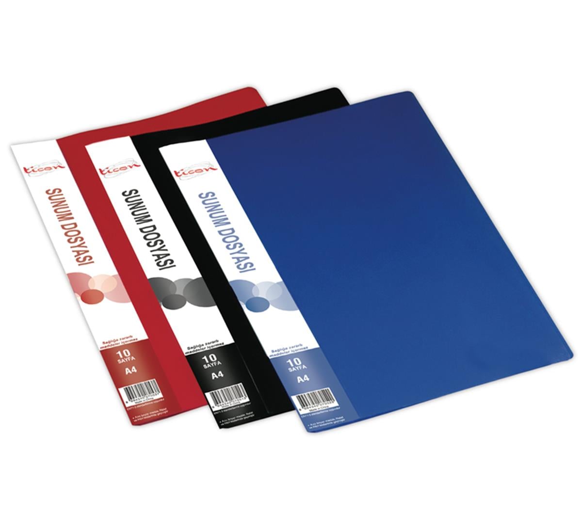 Ticon Katalog (Sunum) Dosyası 10 Lu Mavi