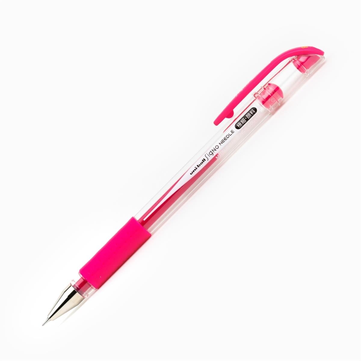Uni-Ball Roller Kalem Signo Needle İğne Uç 0.38 Mm B.Pembe UM-151ND