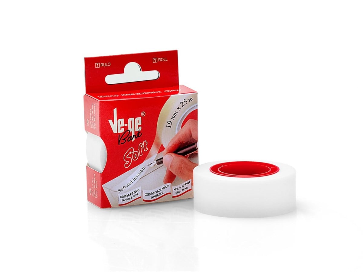 Ve-Ge Görünmez Bant Donut Soft 19x25