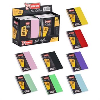 Mikro Not Defteri A6 60 Yp. Kareli A660K