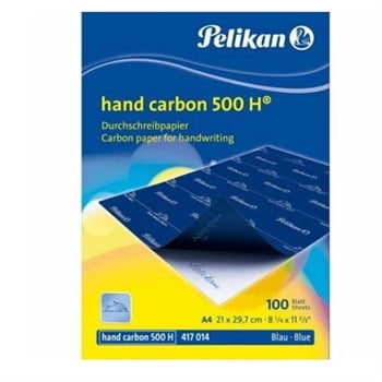 Pelikan Mavi Karbon Kağıdı 100'lü Paket 500H