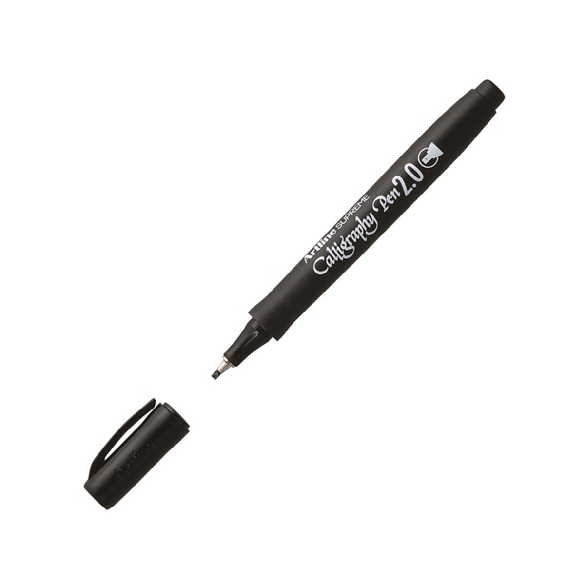 Artline Supreme Kaligrafi Kalemi Kesik Uç 2.0 mm Siyah