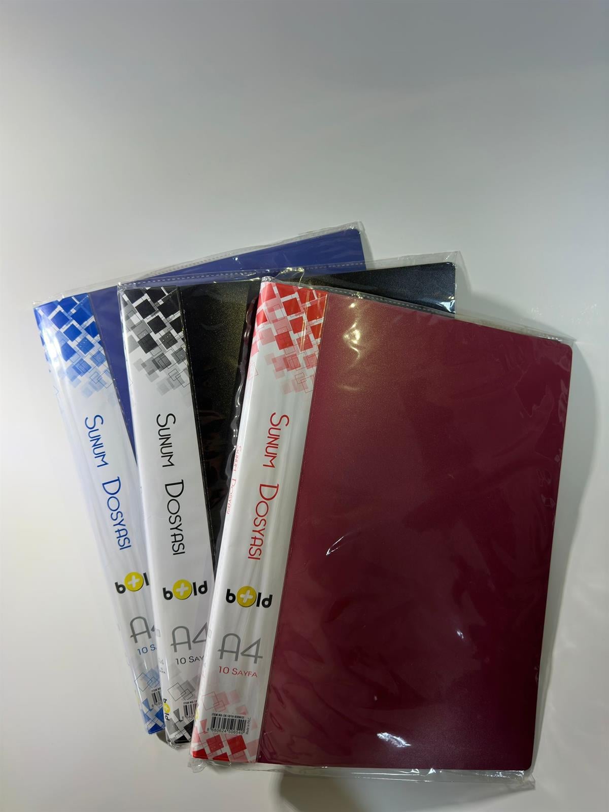 Bold A4 Sunum Dosyası EK-SD10 Mavi