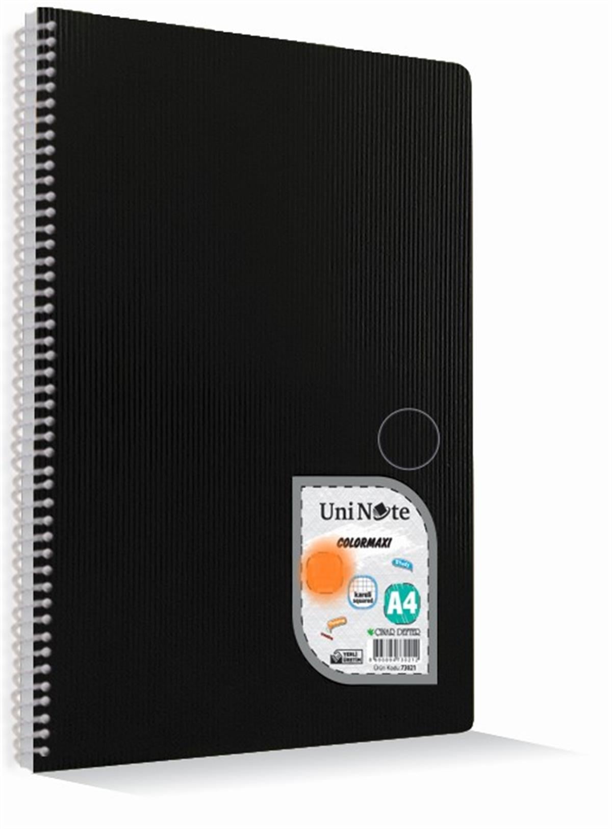 Çınar Defter Spiralli (Telli) Pp Kapak 3 Ortalı 72 Yaprak Çizgili A4 Büyük