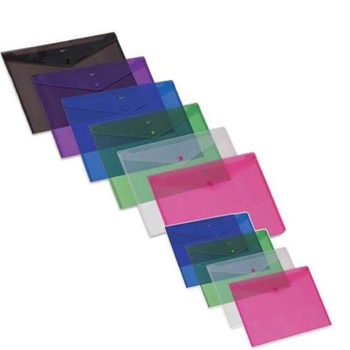 Comıx A4 Çıtçıtlı Şeffaf Dosya 1853 | Kırtasiye Malzemeleri Uygun