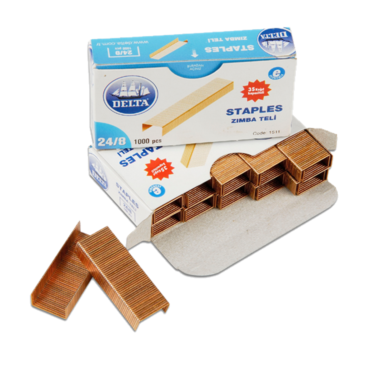 Delta Zımba Teli 1000 Lİ 35 Syf 24/8 Sarı 1521 Ürününde Sana Özel