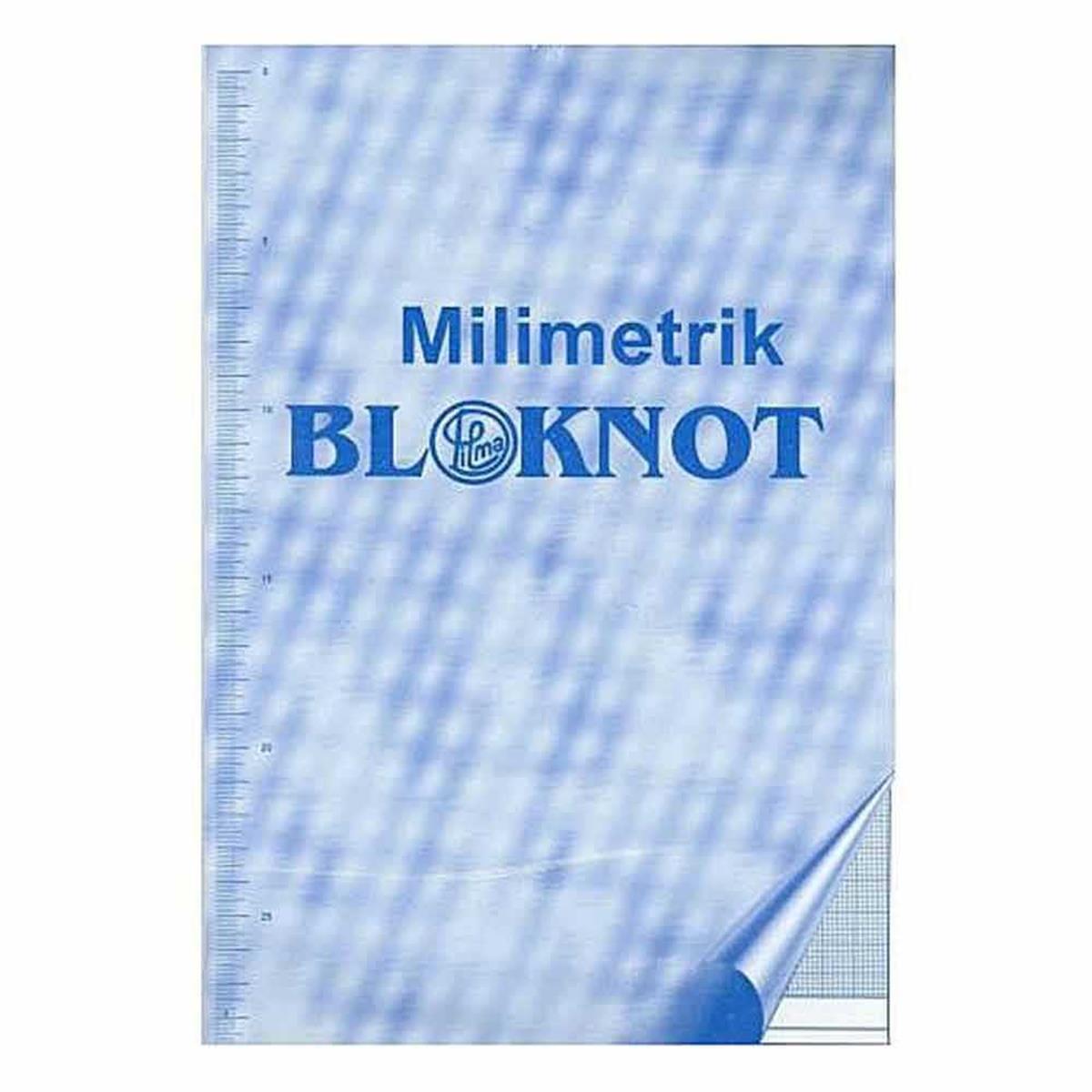 Dilman Milimetrik Blok A4 Mavi