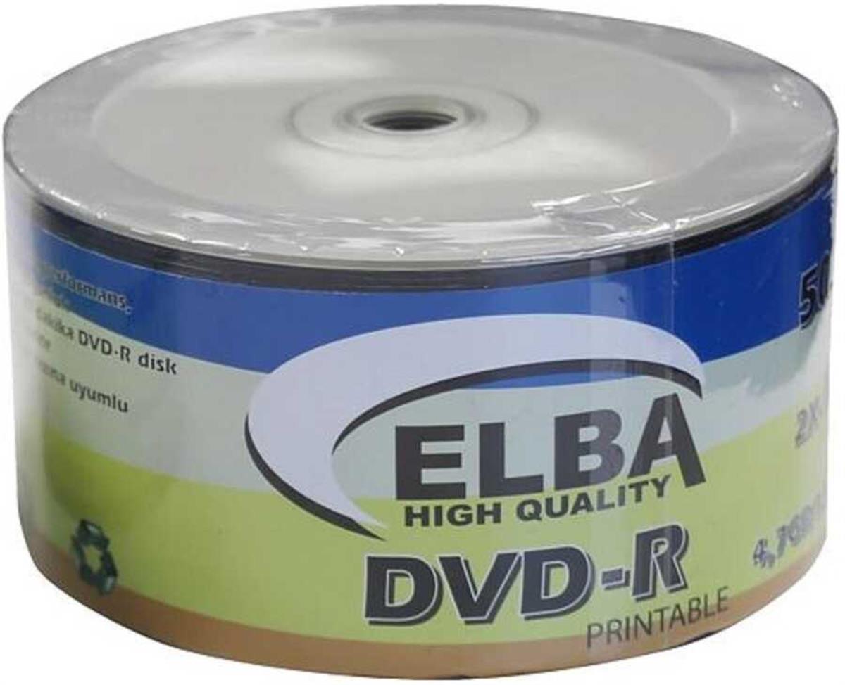 Elba Dvd-r 50Lİ 4,7gb/120min 16x Shrink