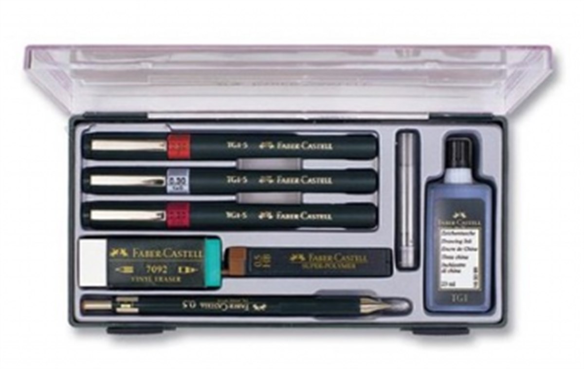Faber-Castell 3 Lü Kolej Set Ysı 114 0,2-0,3-0,5