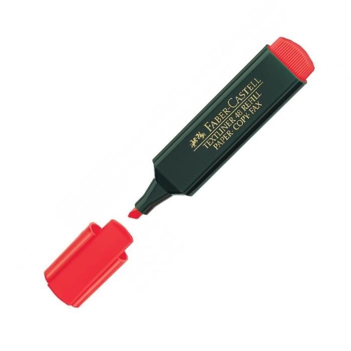 Faber-Castell Fosforlu Kalem Kırmızı 154821