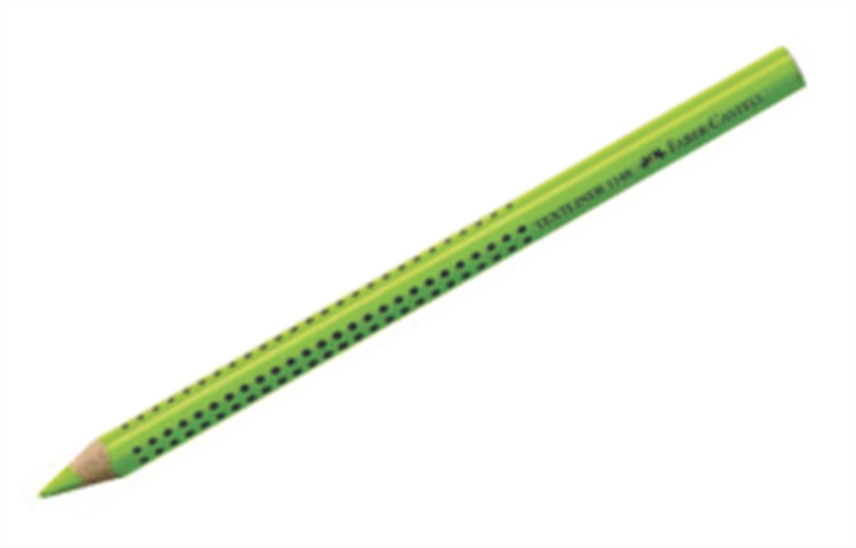 Faber-Castell Fosforlu Kalem Yeşil Kalem Tipi Ahşap Gövde 11 48 63