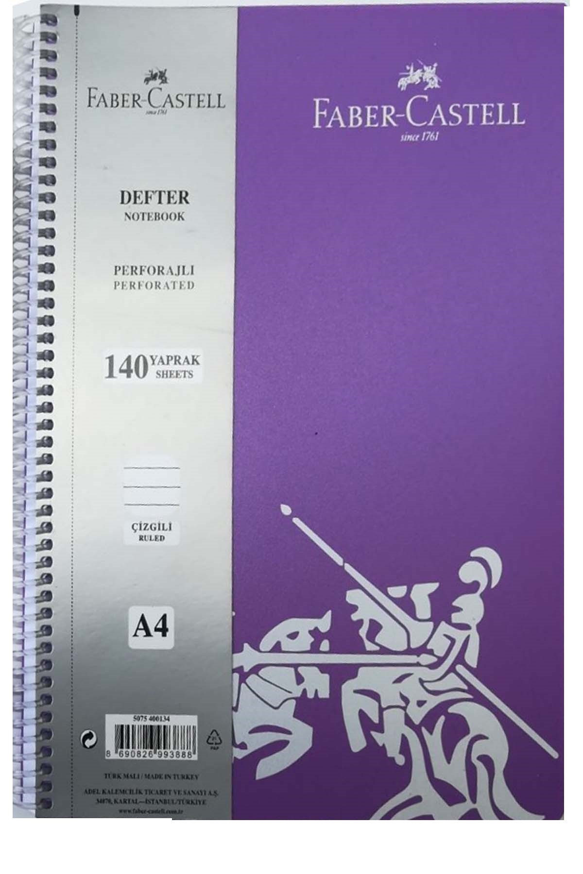 FABER PP KAPAK  KOYU RENK DEFTER 140-1