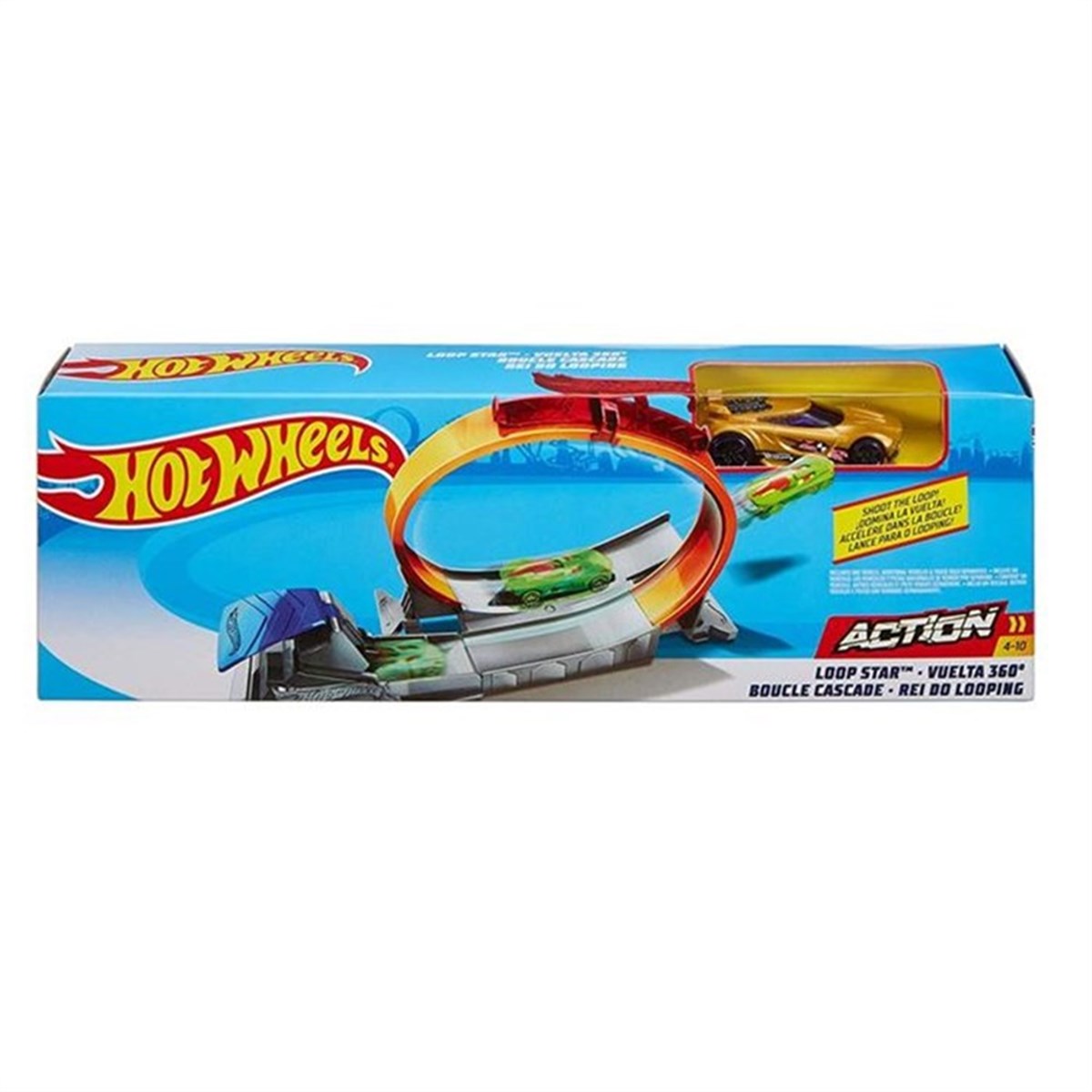 Hot Wheels Akrobasi Atlayış Pist Seti Loop Star