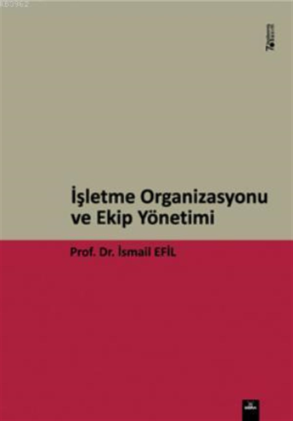İşletme Organizasyonu ve Ekip Yönetimi