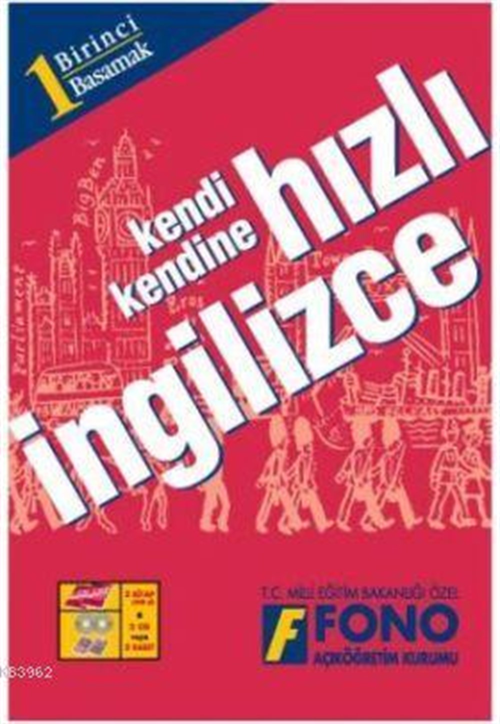 Kendi Kendine| Hızlı İngilizce 1. Basamak; (2kitap, 2 Cd)