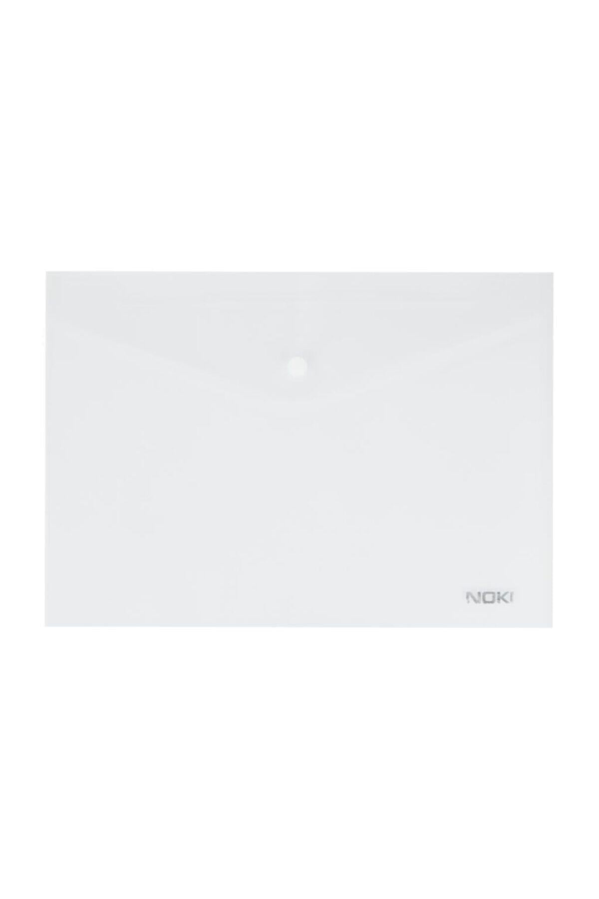Noki Çıtçıtlı Dosya A3 Evrak Zarfı Şeffaf 3103-200