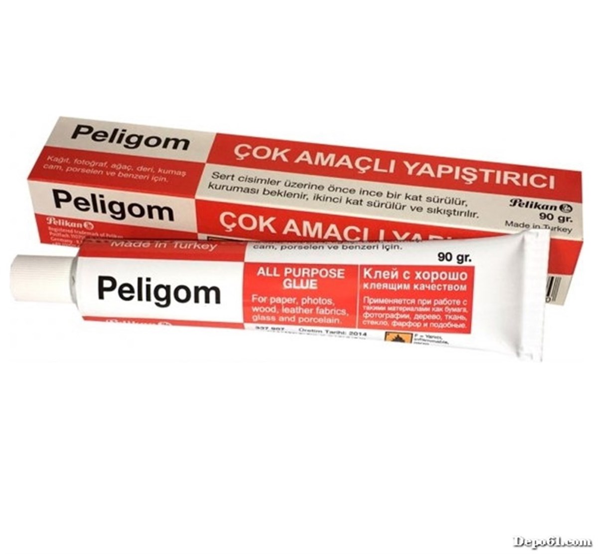 Pelikan Peligom Sıvı Yapıştırıcı Çok Amaçlı NO:11 90 GR 337 907