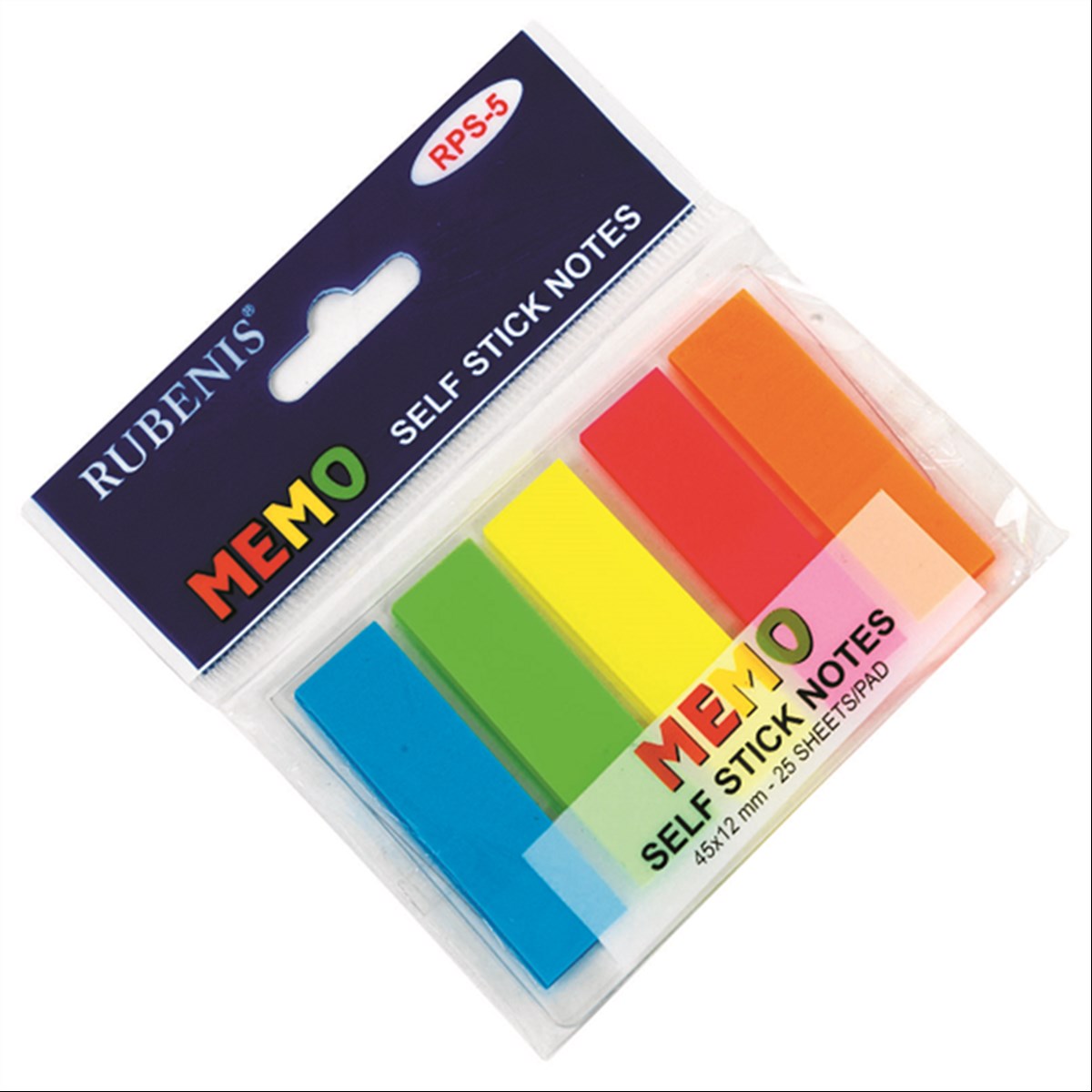 Rubenis 45X12 mm Yapışkanlı Not Kağ.
